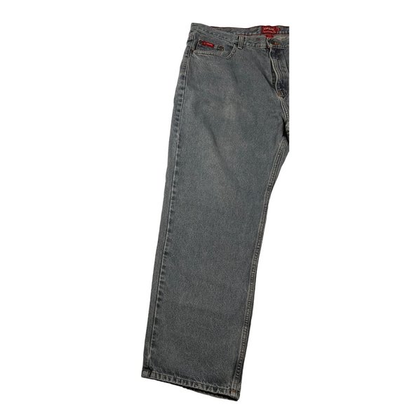 CHAPS Jeans Men's 5-Pocket Regular Fit Straight Leg Cotton Denim Blue 40/32 - Picture 3 of 14